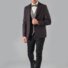 Темно-коричневый мужской пиджак. Арт.:2-306-3