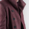 Демисезонное пальто с асимметричным бортом. Арт.:1-237-2
