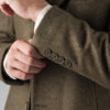 Приталенное пальто из фактурной ткани. Арт.:1-207-2