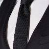 Узкий галстук черного цвета.Арт.:10-43