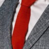 Фактурный галстук медного цвета. Арт.:10-41