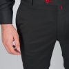 Черные зауженные брюки Арт.:5-001-8