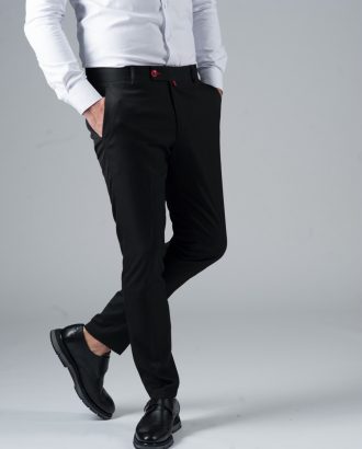 Черные укороченные брюки. Арт.:6-301-3