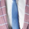 Узкий галстук голубого цвета. Арт.:10-46