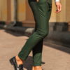 Модные мужские брюки зеленого цвета. Арт.:6-526-1