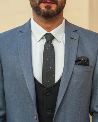 Стильный мужской пиджак серого цвета. Арт.:2-534-2