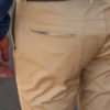 Повседневные мужские брюки бежевого цвета. Арт.:6-542-2