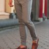 Мужские брюки чинос светло-серого цвета. Арт.:6-505-3