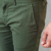 Мужские брюки зеленого цвета. Арт.:6-511-2