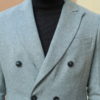 Двубортное пальто серого цвета. Арт.:1-515-3