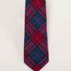 Трикотажный галстук в шотландскую клетку. Арт.:10-01