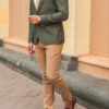 Светло-зеленый мужской пиджак. Арт.:2-549-2