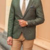 Светло-зеленый мужской пиджак. Арт.:2-549-2