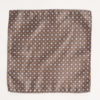 Вязаный коричневый платок. Арт.:11-04