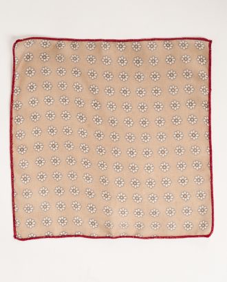Нагрудный платок с цветочным принтом. Арт.:11-13