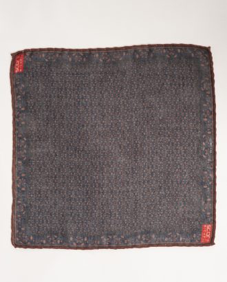 Коричневый платок в нагрудный карман. Арт.:11-19
