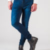 Синие мужские джинсы слим фит. Арт.:7-626
