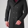 Зимнее мужское пальто горчичного цвета. Арт.:1-611-10