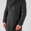 Стильное мужское пальто горчичного цвета. Арт.:1-589-6
