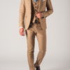Мужской костюм-тройка коричневого цвета. Арт.:4-749-5
