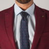 Мужской пиджак в  бордовом цвете. Арт.:2-741-5