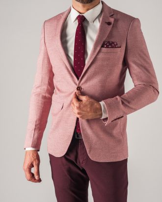 Розовый мужской пиджак. Арт.:2-755-2