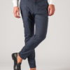 Клетчатые мужские брюки синего цвета. Арт.:6-770-3