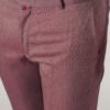 Мужские брюки в бордовом цвете. Арт.:6-771-3