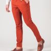 Мужские брюки терракотового цвета. Арт.:6-806-2