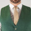 Классическая мужская жилетка зеленого цвета. Арт.:3-815-2