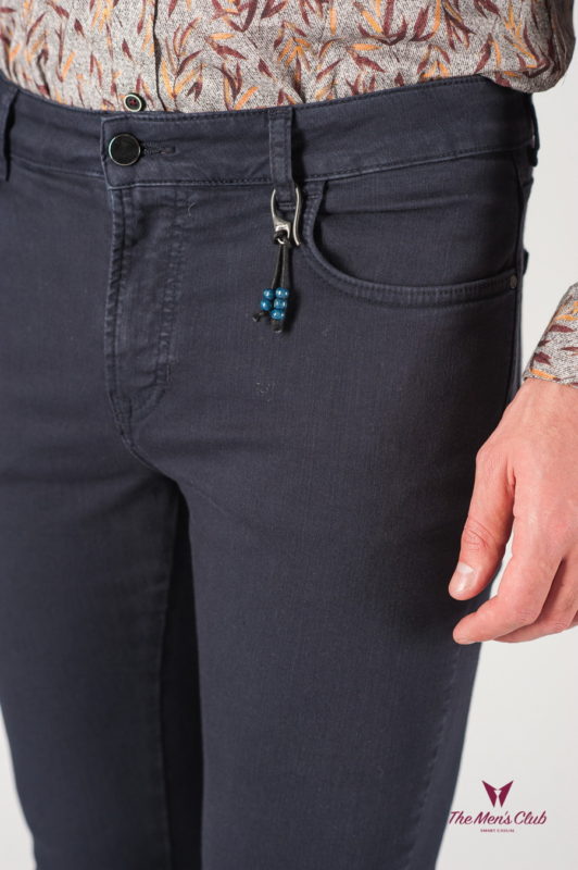 Темно-синие мужские джинсы. Арт.:7-820