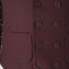 Бордовая мужская жилетка в стиле casual. Арт.:3-820-3