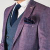 Мужской пиджак фиолетового оттенка. Арт.:2-838-22