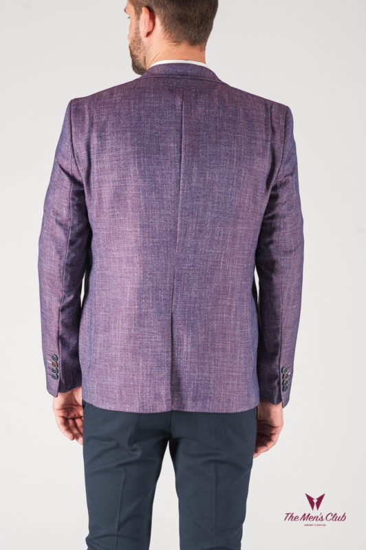 Мужской пиджак фиолетового оттенка. Арт.:2-838-22