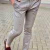 Молодежные брюки серого цвета. Арт.:6-1034-3