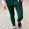 Зеленые мужские брюки. Арт.: 6-1128-30