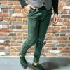 Зеленые мужские брюки из вельвета. Арт.: 6-1275-3