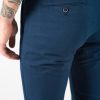 Мужские брюки-чинос синего цвета. Арт.:6-1230-2