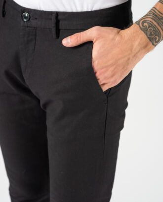 Черные мужские брюки на каждый день. Арт.:6-1238-2
