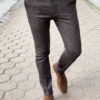 Мужские брюки серого цвета. Арт.:6-1310-3