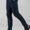 Мужские брюки-чинос синего цвета. Арт.:6-1323-2