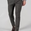 Укороченные мужские брюки серого цвета. Арт.:6-1327-3
