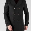 Мужское пальто серого цвета. Арт.:1-1265-3