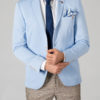 Мужской пиджак голубого цвета. Арт.:2-1404-2