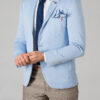 Мужской пиджак голубого цвета. Арт.:2-1404-2