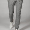 Светло-серые стильные брюки. Арт.:6-1435-3