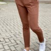 Стильные брюки терракотового цвета. Арт.:6-1660-3
