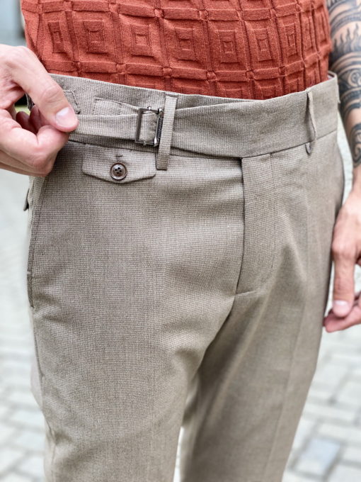 Стильные брюки с ремешками. Арт.:6-1663-3