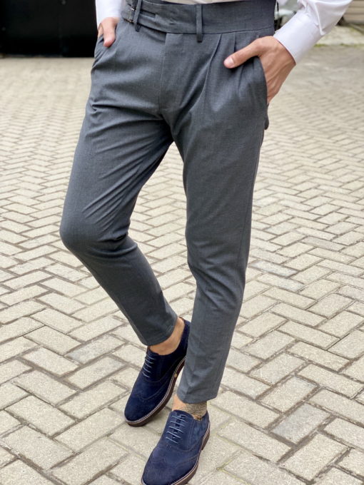 Стильные брюки с защипами. Арт.:6-1664-3