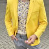 Желтый мужской пиджак. Арт.:2-1808-2